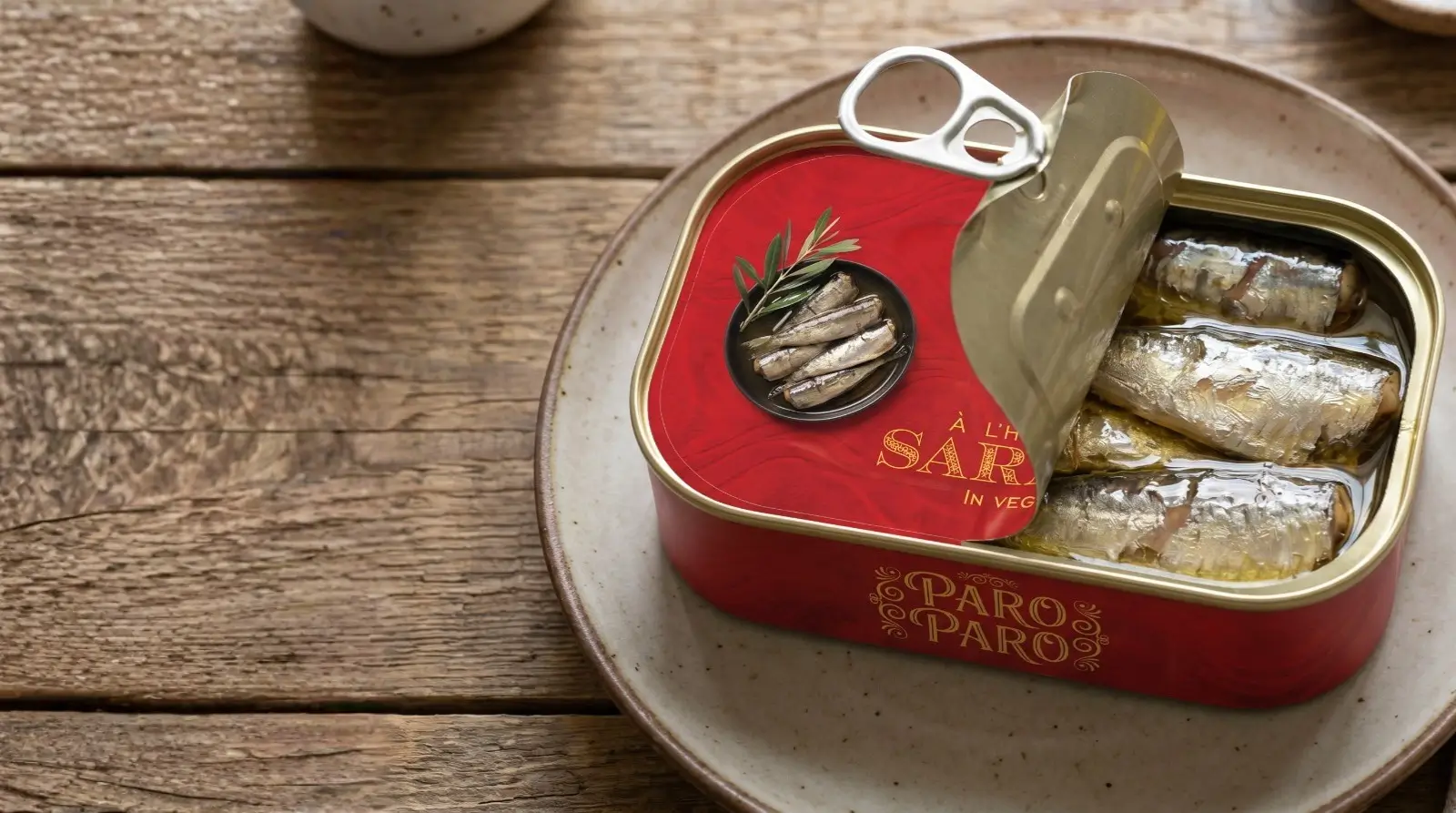 Paro Paro sardines premium product background