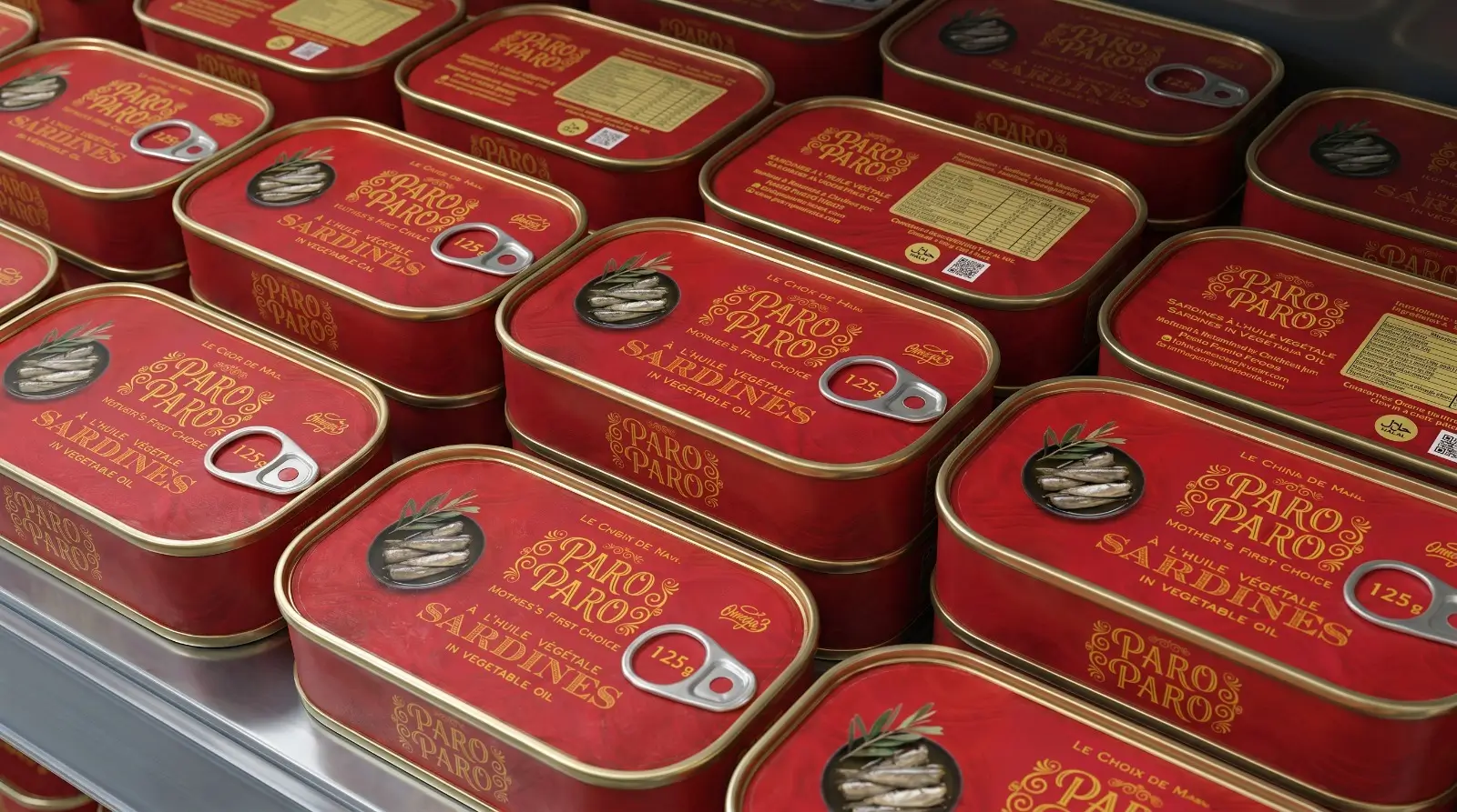 Paro Paro sardines ready for family meals